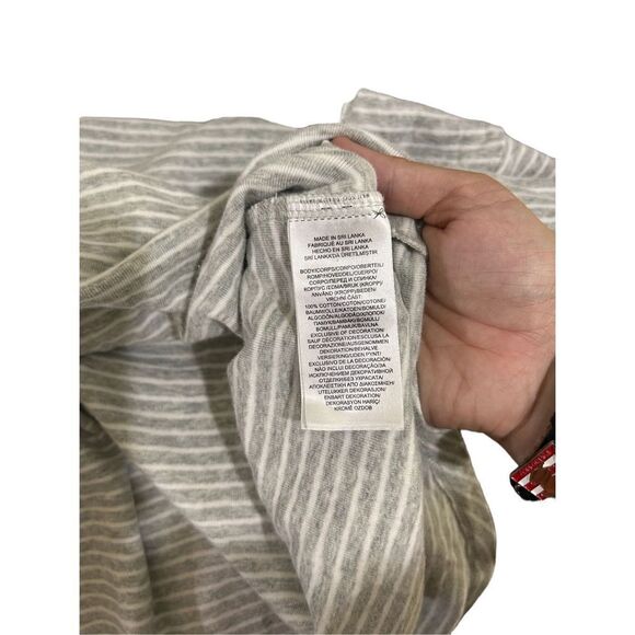 Lauren Ralph Lauren Short Sleeve Striped Dress Size Medium - Picture 5 of 6